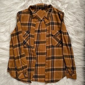 Black yellow flannel